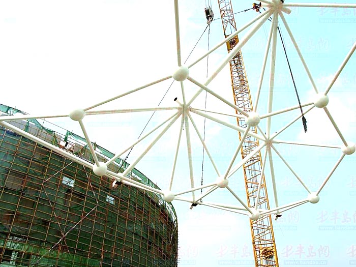 开封体育馆网架安装