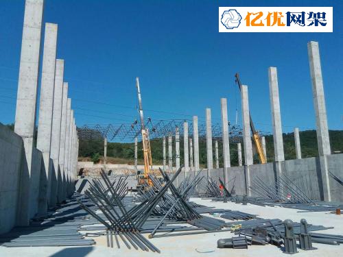 开封料棚网架设计